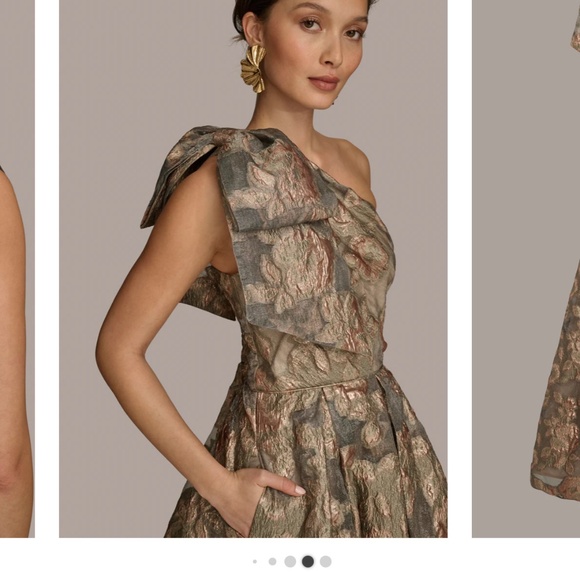 Donna Karan Formal/Party Dress Mother of Bride/Groom Dress - Picture 2 of 9